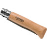 Нож OPINEL №8, нержавеющая сталь, рукоять из бука, чехол, картонная коробка 001089