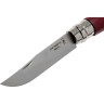 Нож OPINEL №8 TREKKING, нержавеющая сталь, бордовый 002213