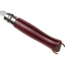 Нож OPINEL №8 TREKKING, нержавеющая сталь, бордовый 002213