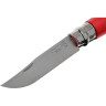 Нож OPINEL №8 TREKKING, нержавеющая сталь, красный, с чехлом 001890