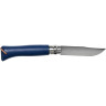 Нож OPINEL №8 TREKKING, нержавеющая сталь, синий 002212
