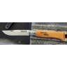 Нож OPINEL №8, углеродистая сталь, рукоять из дерева бука 113080