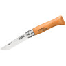 Нож OPINEL №8, углеродистая сталь, рукоять из дерева бука, блистер 000402