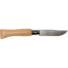 Нож OPINEL №4, нержавеющая сталь, рукоять из бука 121040