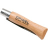 Нож OPINEL №4, нержавеющая сталь, рукоять из бука 121040