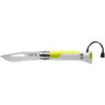 Нож OPINEL №8 FLUO YELLOW, желтый 002320