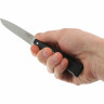 Нож столовый OPINEL №125, нержавеющая сталь, черный, 001593