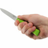 Нож столовый OPINEL №125, нержавеющая сталь, зеленый 001586