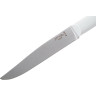 Нож столовый OPINEL N°125 , полимерная ручка, нерж, сталь, белый. 001900