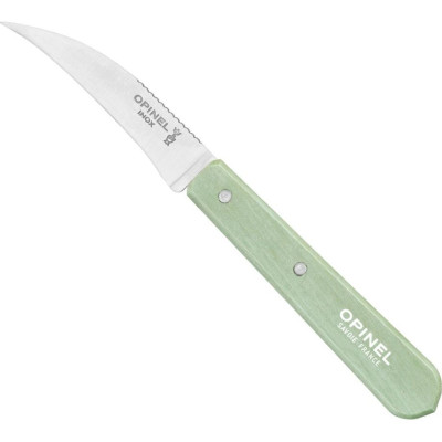 Нож столовый Opinel №114, деревянная рукоять, блистер, нержавеющая сталь, шалфейный