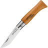 Нож OPINEL №3, углеродистая сталь, рукоять из дерева бука 111030