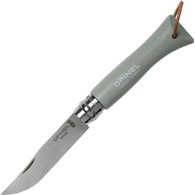 Нож OPINEL №6 TREKKING, нержавеющая сталь, серый 002200