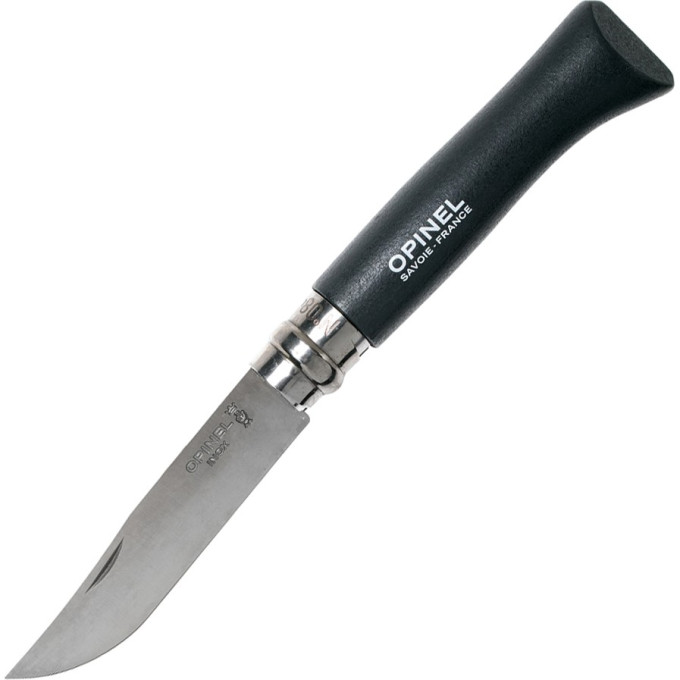 Нож OPINEL №8 TREKKING, нержавеющая сталь, серый, блистер 001982