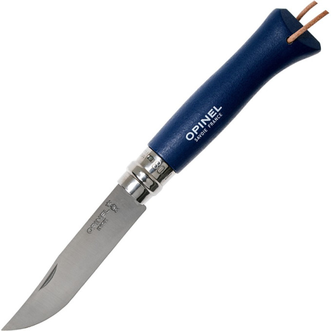 Нож OPINEL №8 TREKKING, нержавеющая сталь, синий 002212