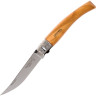 Нож филейный OPINEL №8, нержавеющая сталь, рукоять оливковое дерево 001144