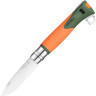 Нож OPINEL №12 EXPLORE, хаки, блистер 002143