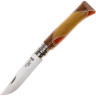 Нож OPINEL №8 CHAPERON, рукоять африканское дерево, футляр 001399