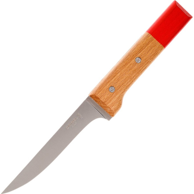 Нож разделочный OPINEL №122, деревянная рукоять, нержавеющая сталь, 002129