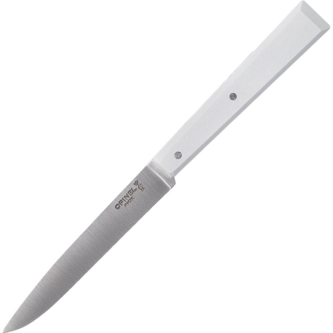 Нож столовый OPINEL №125, нержавеющая сталь, белый, 002041