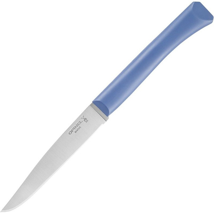 Нож столовый OPINEL N°125 , полимерная ручка, нерж, сталь, синий. 001901