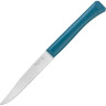 Нож столовый OPINEL N°125, полимерная ручка, нерж, сталь, темно-голубой. 002190