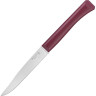 Нож столовый OPINEL N°125, полимерная ручка, нерж, сталь, темно-красный. 002196