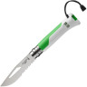 Нож OPINEL FLUO GREEN зеленый №8 002319