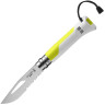 Нож OPINEL №8 FLUO YELLOW, желтый 002320