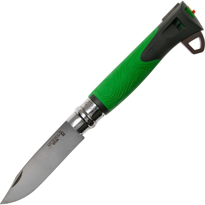 Нож OPINEL №12 EXPLORE, зеленый 001899