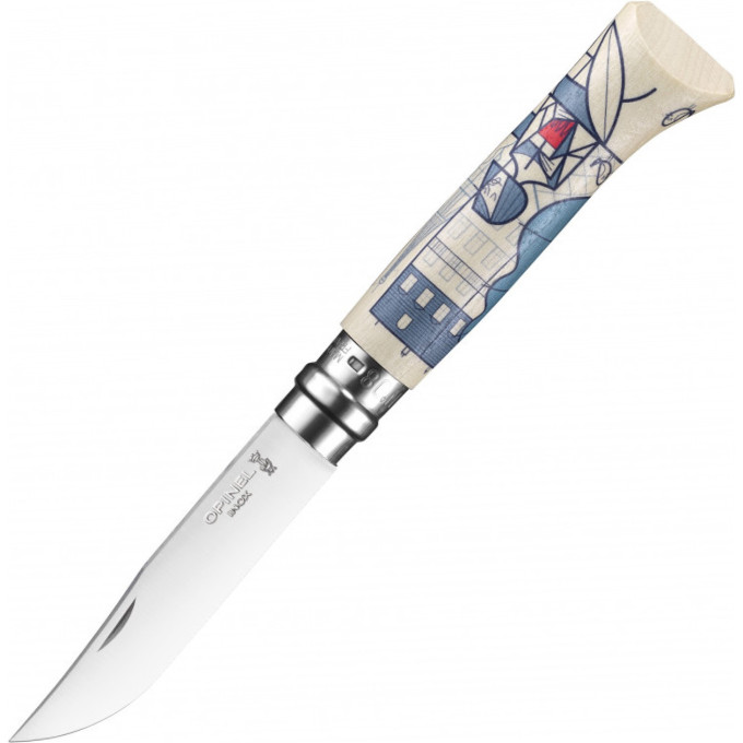 Нож OPINEL №8, EDITION FRANCE BY ALE GIORGINI 002154