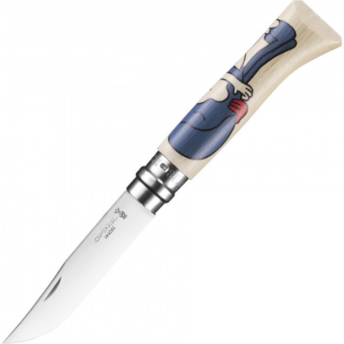 Нож OPINEL №8, EDITION FRANCE BY JEREMYVILLE 002156