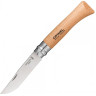 Нож OPINEL №10, нержавеющая сталь, рукоять из бука 123100