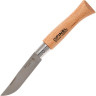 Нож OPINEL №5, нержавеющая сталь, рукоять из бука 001072