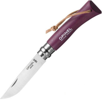 Нож OPINEL №7 TREKKING нержавеющая сталь, пурпурный 002205