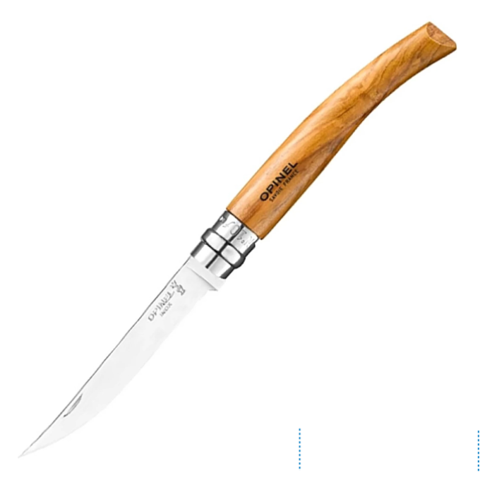 Нож складной OPINEL OLIVE EFFILE 10 New, филейный