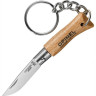 Нож-брелок OPINEL №2, нержавеющая сталь, бук 000065